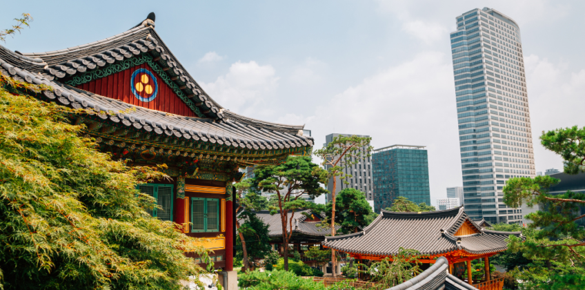 Seoul Bongeunsa Temple
